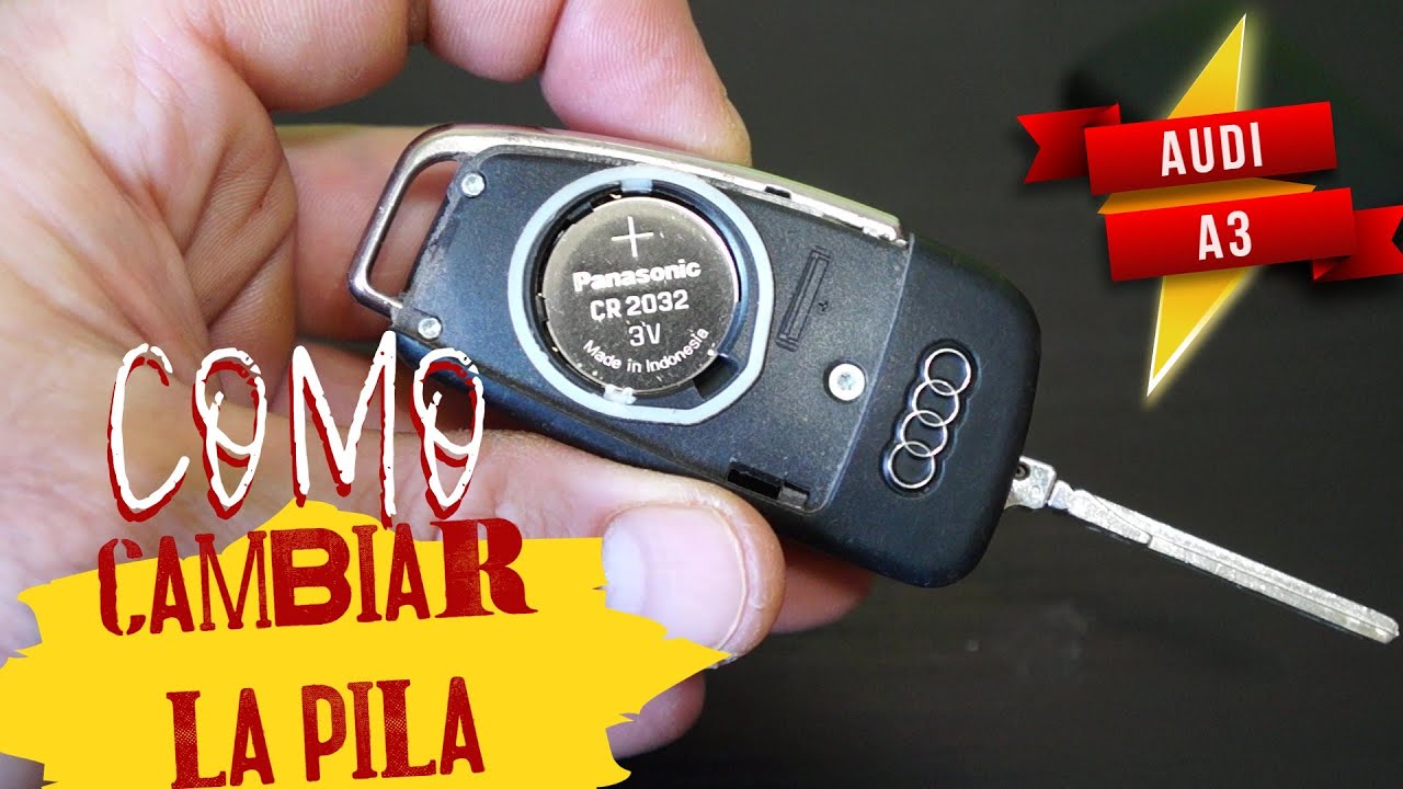 Cambiar Pila Llave Audi