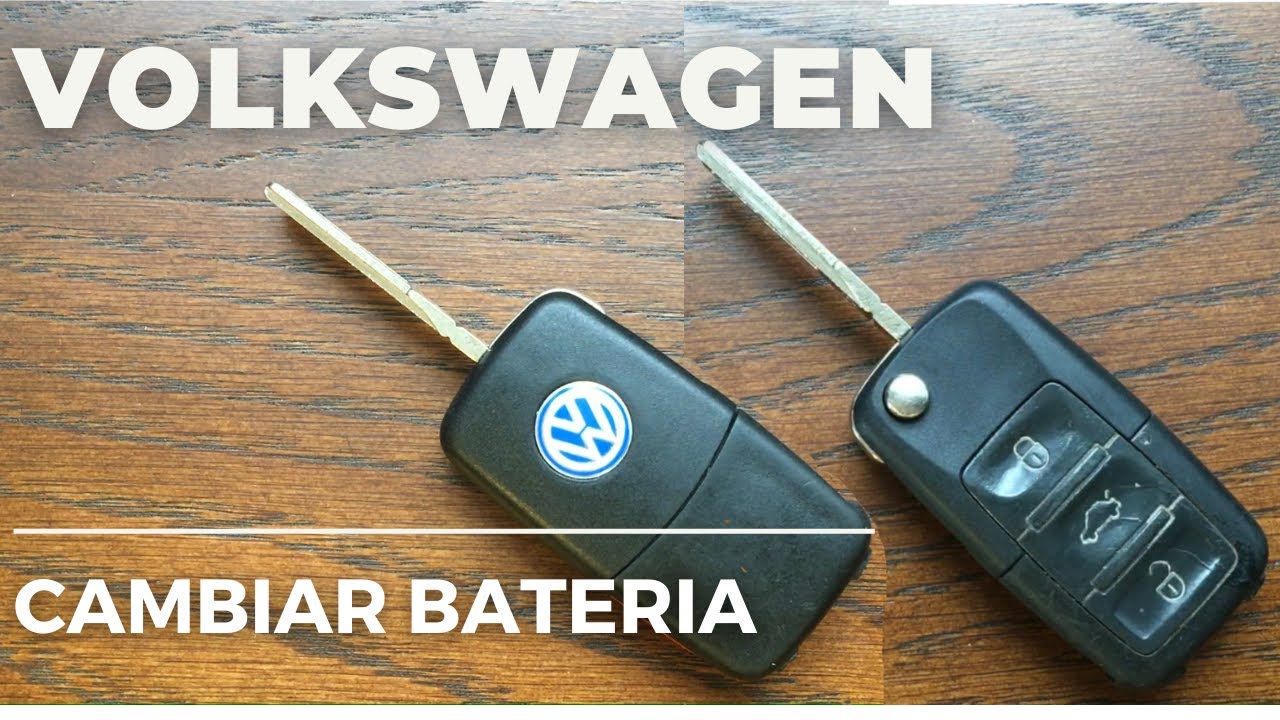 como cambiar la bateria del llavero