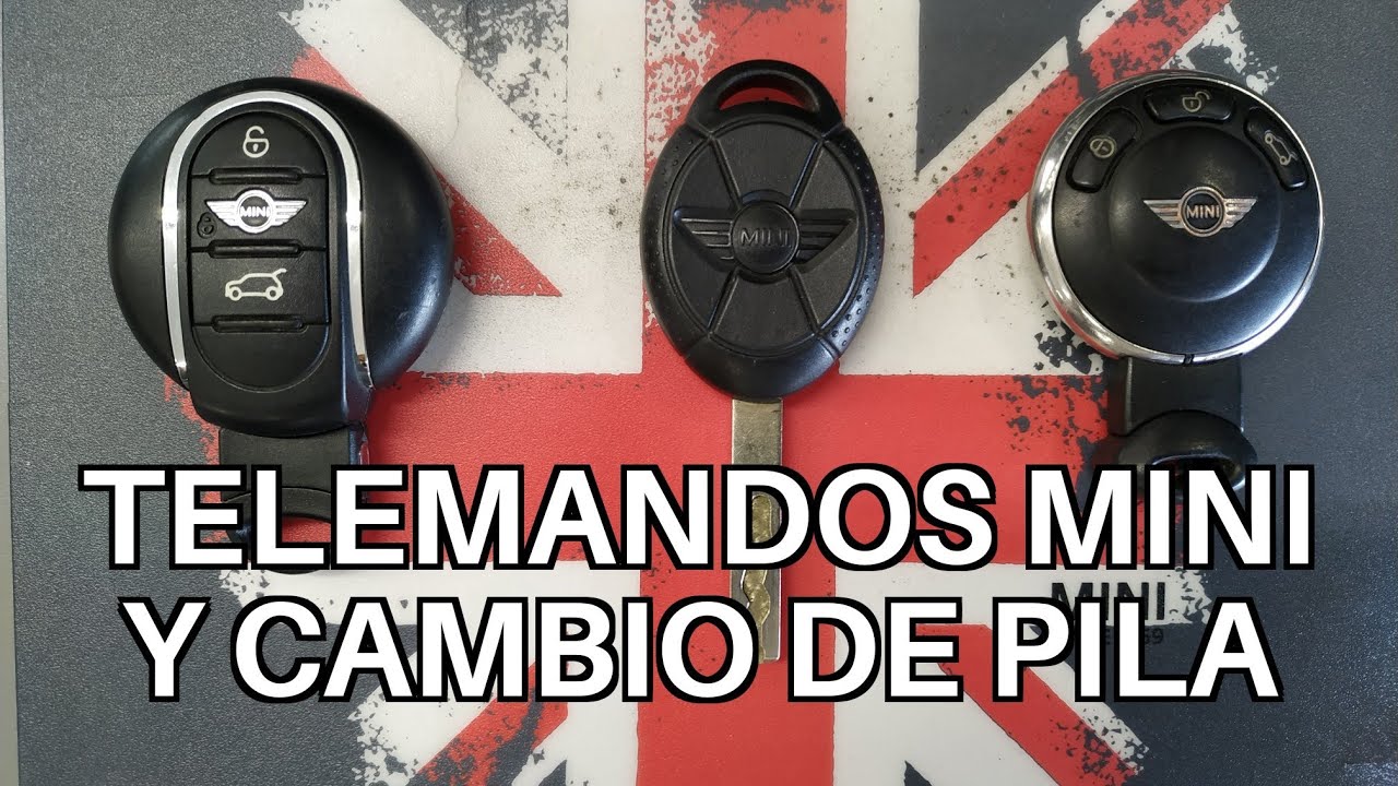 como cambiar la bateria en una mini llave