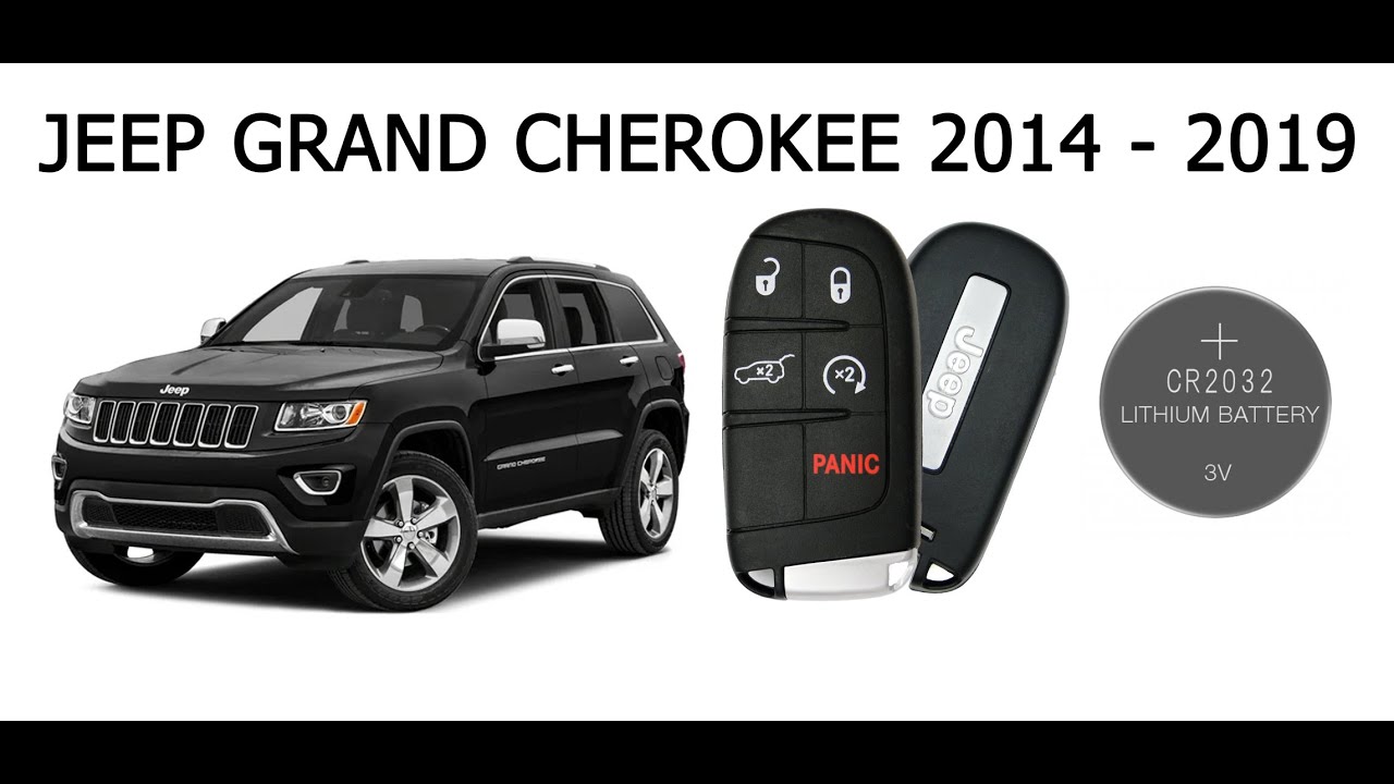 Cómo reemplazar la batería del llavero de Jeep Grand Cherokee